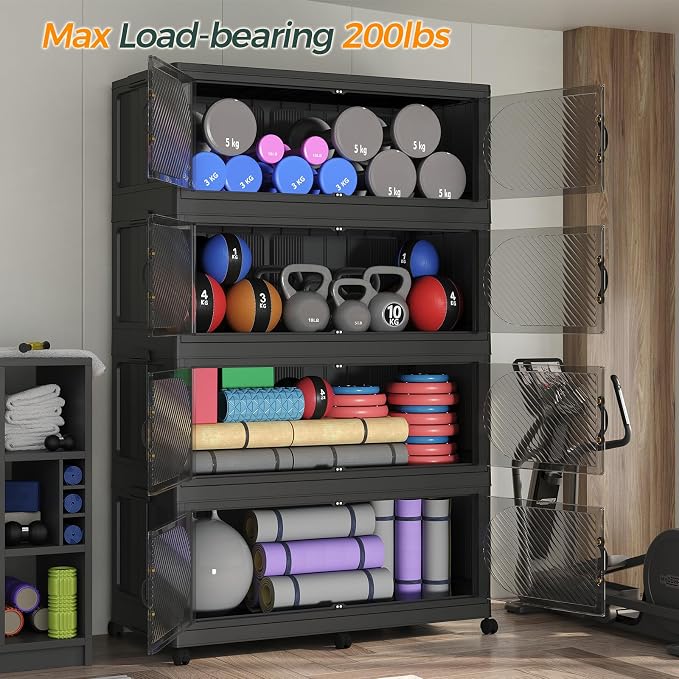 960QT Extra Large Stackable Storage Bins - Image 7
