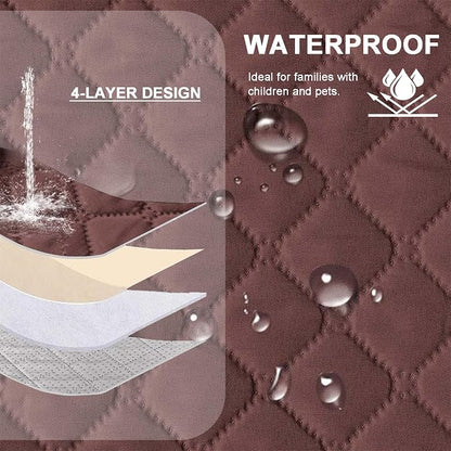 Waterproof Sofa Armrest Cover Headrest Cover - Image 3