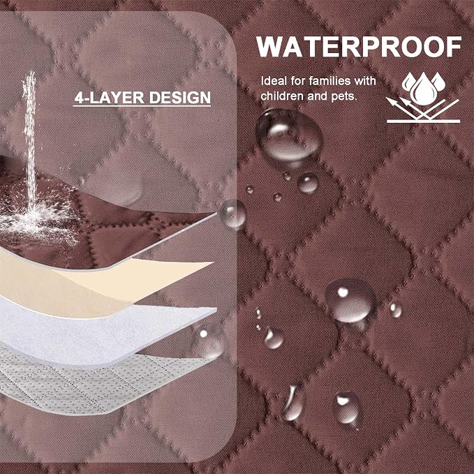 Waterproof Sofa Armrest Cover Headrest Cover - Image 3