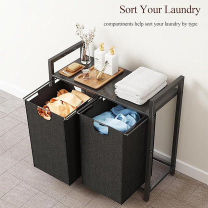 Kitstorack Laundry Basket Organizer, Laundry Hamper - Image 6
