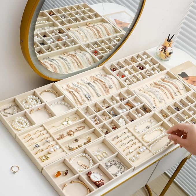 SPAKOWN Jewelry Trays Organizer - Image 2