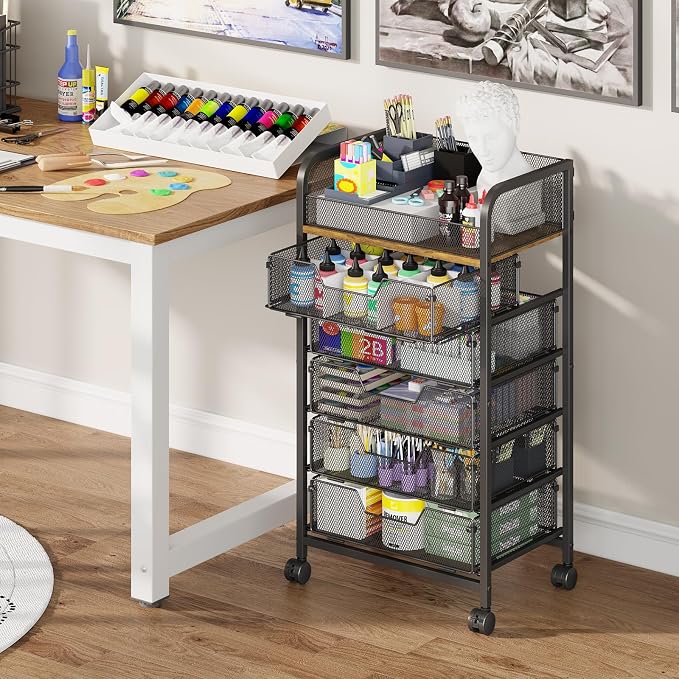 Yociyoga 6-Tier Craft Cart - Image 5