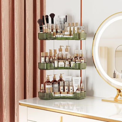 3-Tier Corner Bathroom Counter Organizer - Image 4