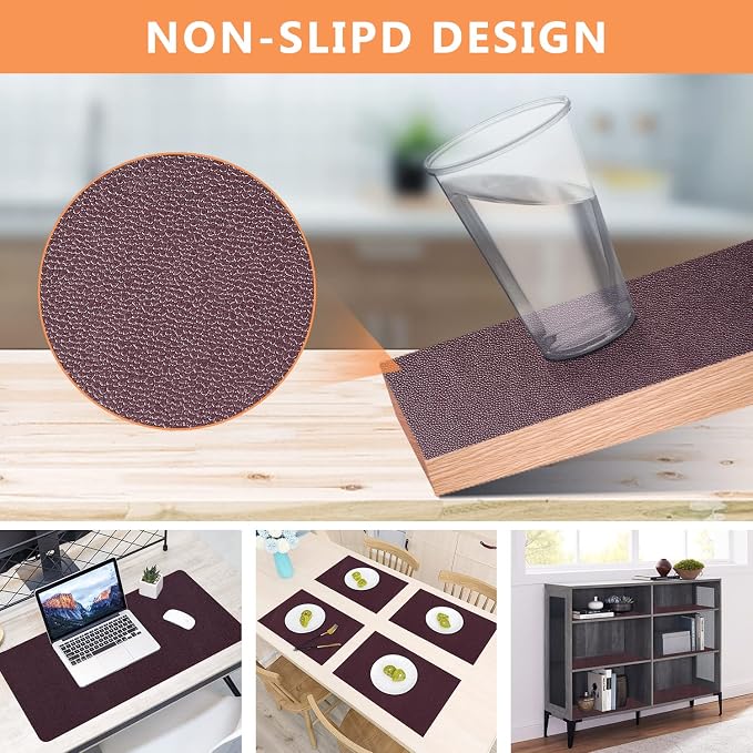 WochiTV Shelf Liner for Cabinets, Drawer Non Adhesive Non Slip Foam Mat for - Image 3