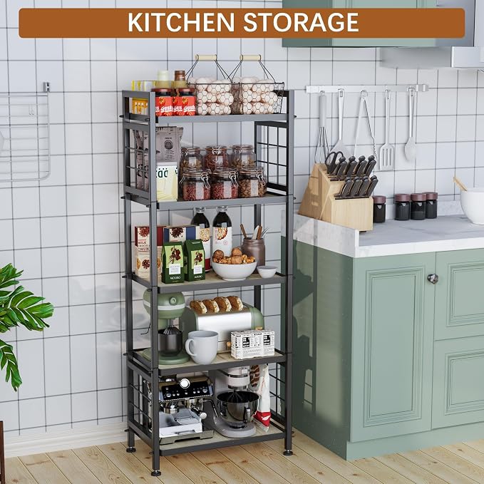 GIOTORENT 5-Tier Pantry Shelves - Image 2