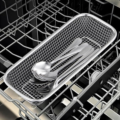 Utensil Drying Rack, 2 Pack Utensils Holder Dishwasher Silverware Basket | - Image 5