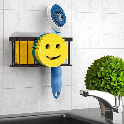 Sponge Holder Smiley Face, Sink Caddy, Sink Organizer - Image 6