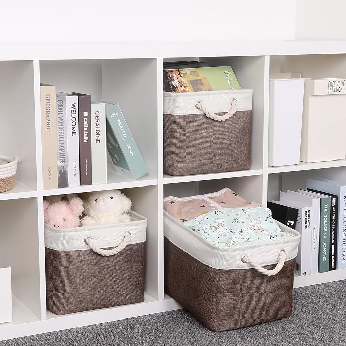 Bidtakay Baskets Fabric Storage Bins - Image 3