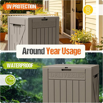 Flamaker 50 Gallon Deck Box, Package Delivery Storage Box - Image 2