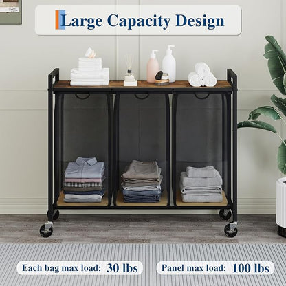 Garvee Rolling Laundry Hamper - Image 7