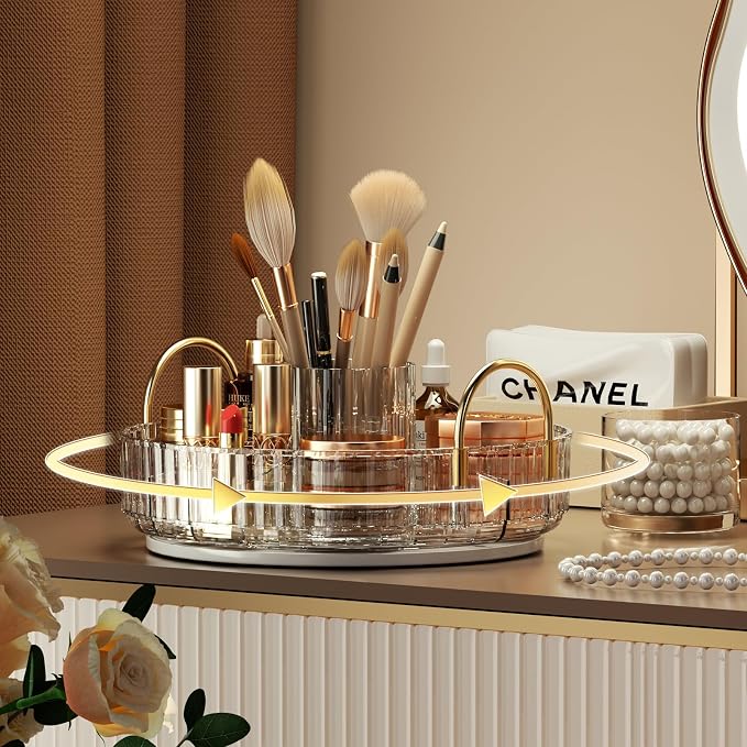 YCIA&DONE Rotating Makeup Organizer by YCIADONE