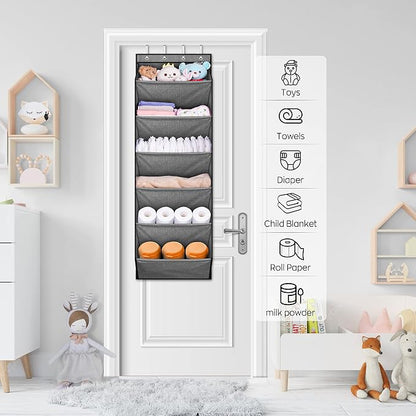 SLEEPING LAMB Over The Door Shoe Organizer - Image 7