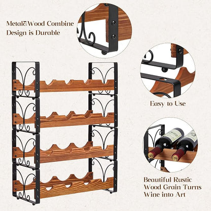 X-cosrack Wine Rack Freestanding Floor - Image 9