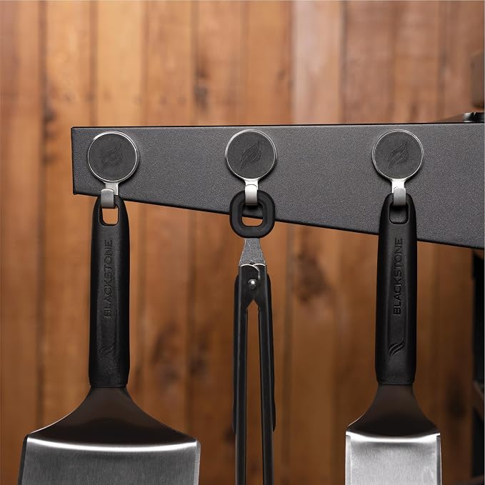 BLACKSTONE 5188 Rear Grease Gate, 3 Magnetic Hooks & Tool Holder Combo | - Image 5