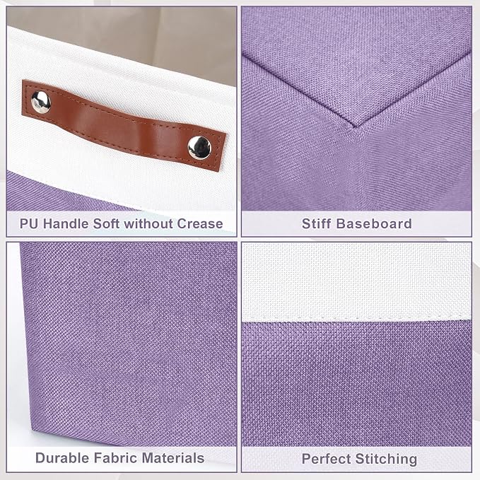 Storage Bins Large Fabric Storage Baskets - Image 5