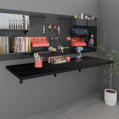IAE Floating Wall Mounted Folding Table Desk - Image 2