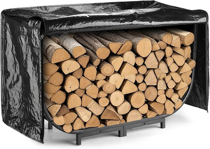 facka 40 Inch Firewood Rack Outdoor by Facka