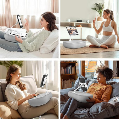 Lap Beanbag Cozy Kindle Pillow Stand - Image 4