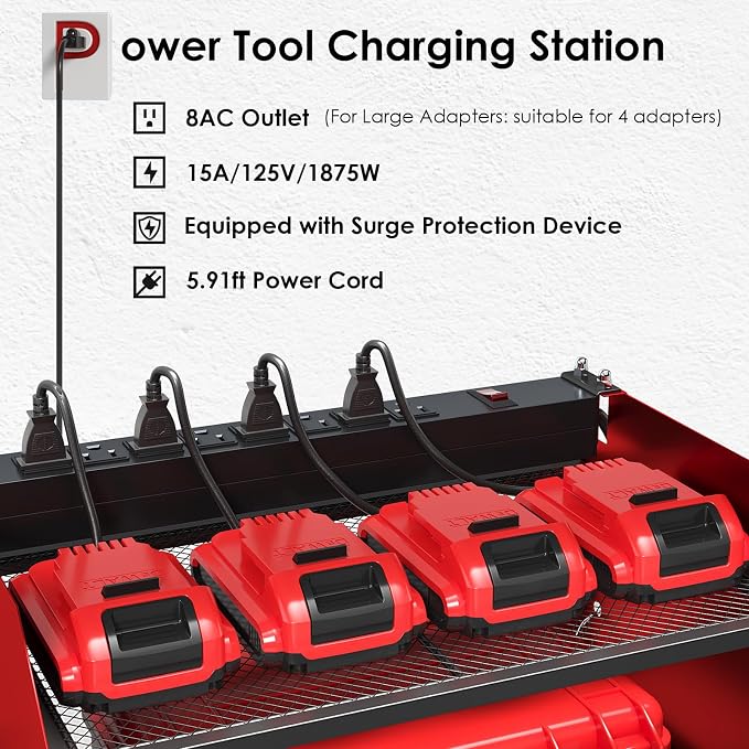 TLGREEN Power Tool Organizer Wall Mount - Image 3