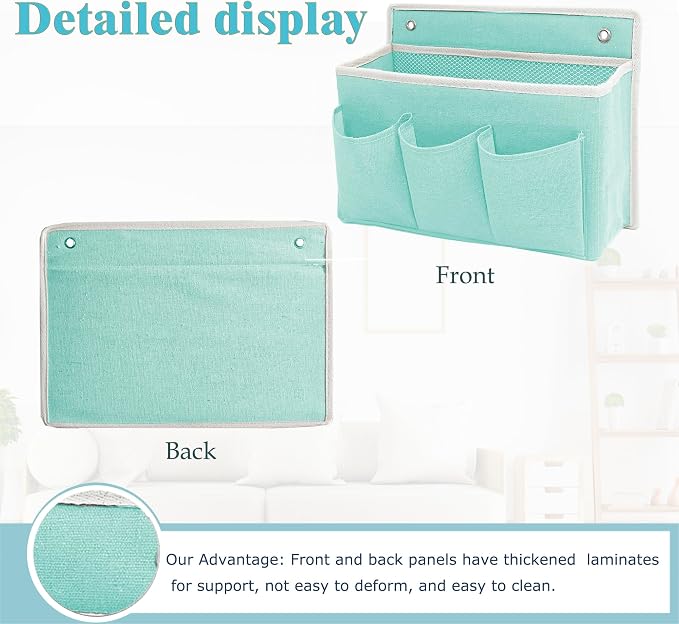 2-Pack Wall Hanging Organizer Bag/Hanging Baskets - Image 4