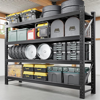 Letaya 8000LBS Storage Shelves Heavy Duty, 4 Tier Adjustable Utility Rack Shelf by LetayaMetalCabinets