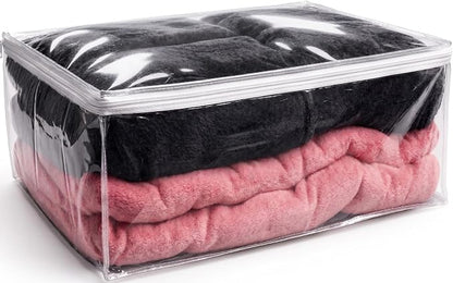 Handy Laundry Comforter Storage Bag – Large 90L Clear Zippered Organizer by Handy+Laundry