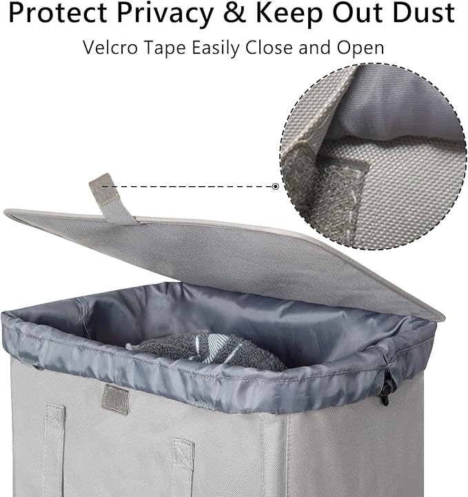WOWLIVE 100L Laundry Hamper - Image 6