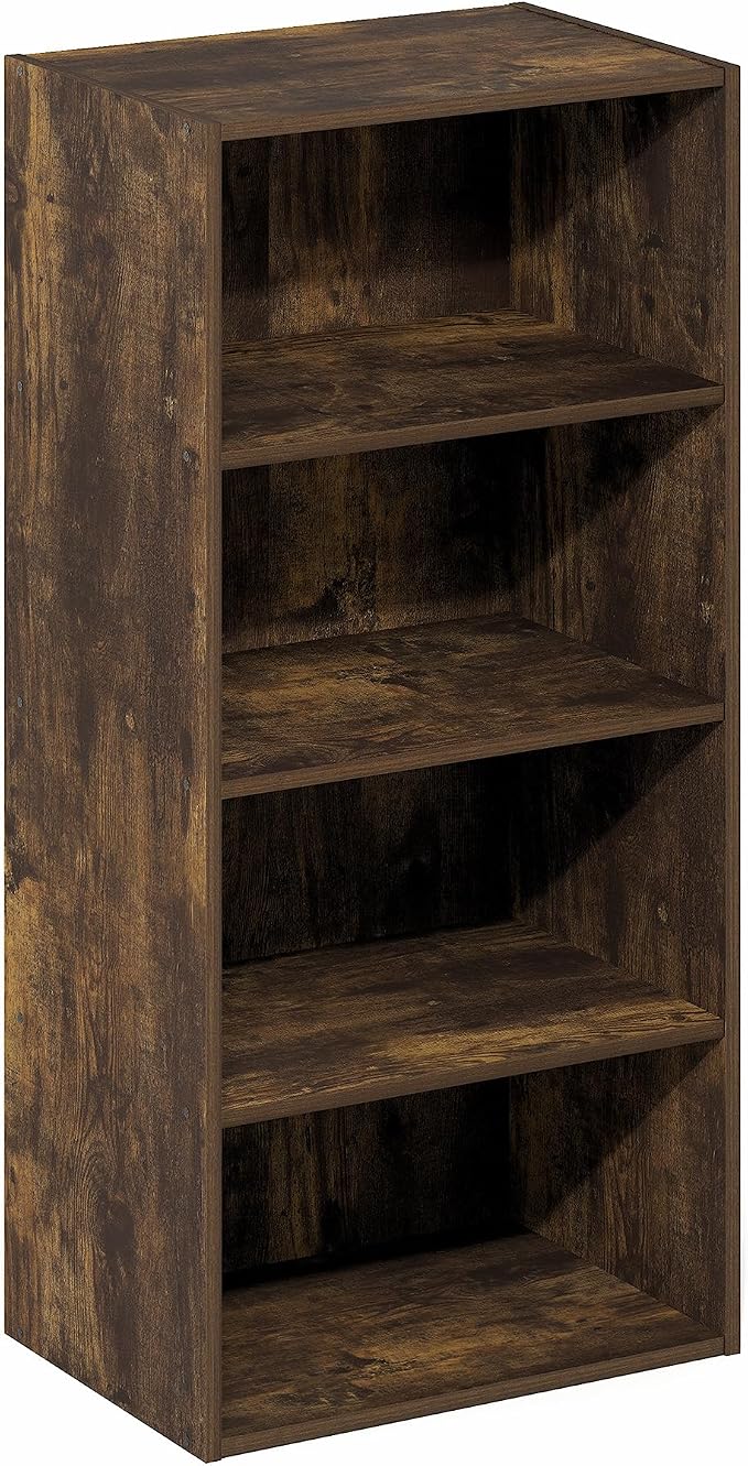 Furinno Basic Book Shelf, 4-Tier Bookcase - Image 5
