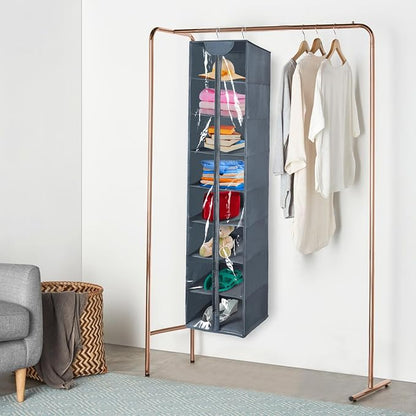 8 Tier Clear PVC Hanging Organizer - Image 3