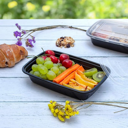 GUSTO 28 oz - 1 Compartment Meal Prep Containers - Image 3