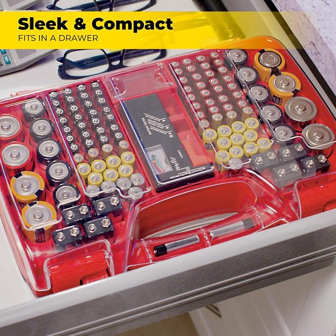 Ontel Battery Daddy Storage & Organizer Case - Image 3