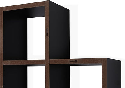 Danya B. Cubby Chessboard Wall Shelf – Black - Image 5