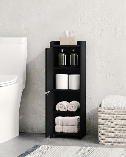 Hzuaneri Bathroom Storage Cabinet, Small Corner Floor Cabinet - Image 4