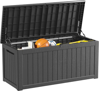 270 Gallon Outdoor Storage Box Waterproof Lockable Resin Deck Box Large by Decksplore%E2%80%94BuiltforOutdoor