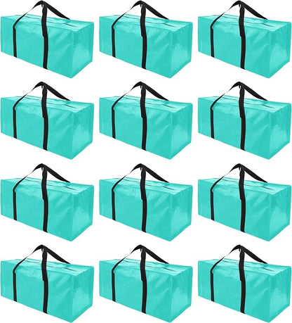 12 Pack Extra Large Moving Bags by PANDA+JOYS