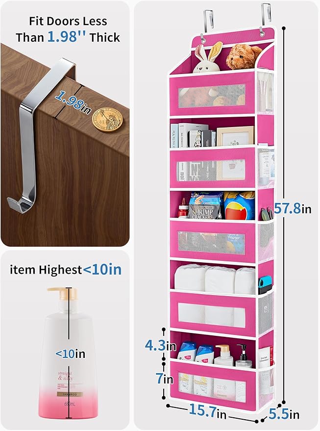 JARLINK Over the Door Organizer - Image 3