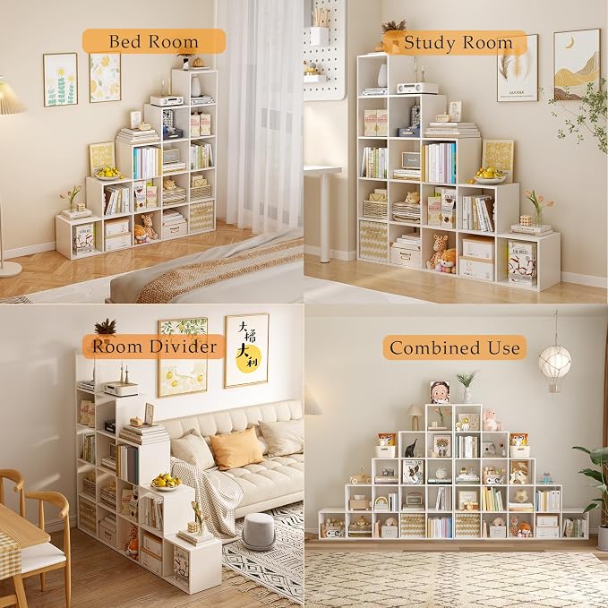 Ladder Cube Storage Bookcase - Image 4