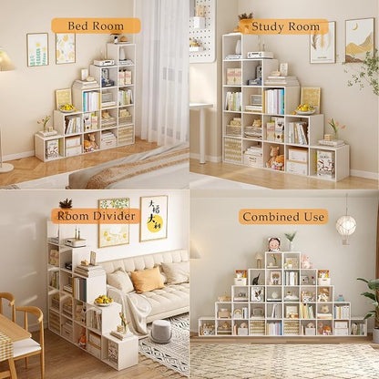 Ladder Cube Storage Bookcase - Image 4