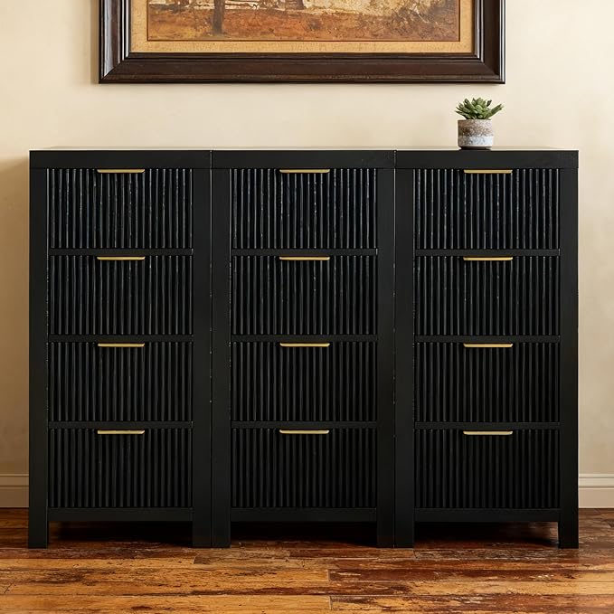 Modern Solid Wood Chest of Drawers, Dresser Organizer by NRITOBY