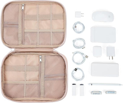 NISHEL Travel Cord Organizer Case, Tech Electronic Bag, Essentials - Image 5