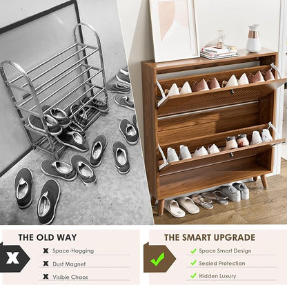 Fsbecl Shoe Storage Cabinet for Entryway - Image 6