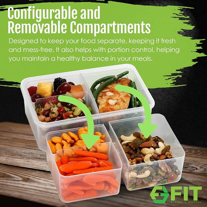 FIT Strong & Healthy Bento Box for Kids and Adults - Image 4