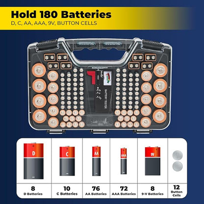 Ontel Battery Daddy Storage & Organizer Case - Image 2