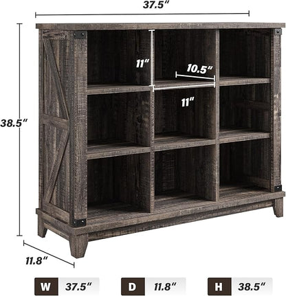 EnHomee 9 Cube Storage Organizer and Shelves, Cubby Storage Organizer, - Image 3