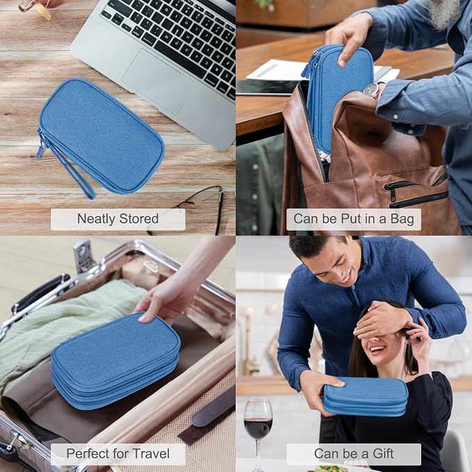 FYY Electronic Organizer, Travel Organizer Bag Pouch, Electronic Accessories - Image 7
