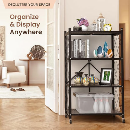 Our Modern Space 4-Tier Foldable Storage Shelf - Image 6