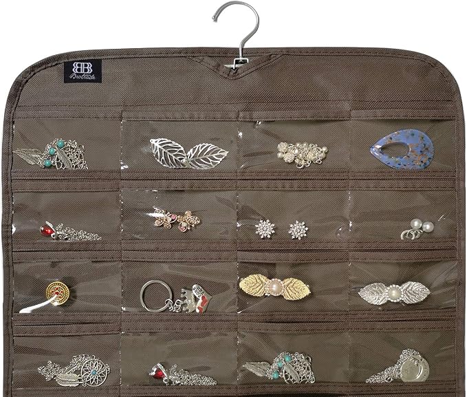 BB Brotrade Hanging Jewelry Organizer, Accessories Organizer, 80 Pocket - Image 2