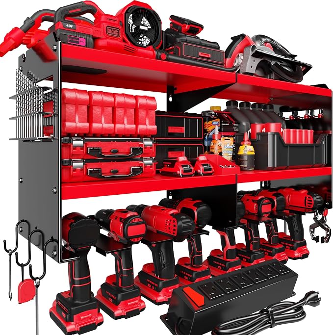 Spampur Power Tool Organizer Wall Mount by Spampur