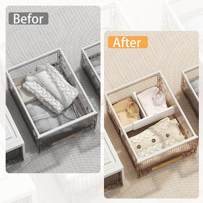 REBECAT 10 Pack Drawer Dividers - Image 4