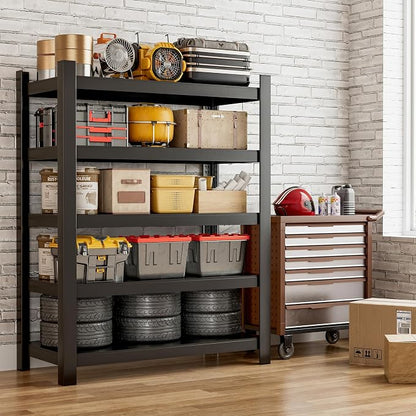 Wanfu Garage Shelving, Adjustable Heavy Duty Storage Shelf Unit，Metal Shelf and - Image 2